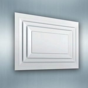 دریچه دستگاه فنکوئل مدل گل سقفی دو پله وزنه ای